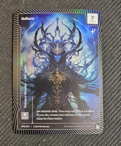 Bellator epic foil wonders - wonders, of